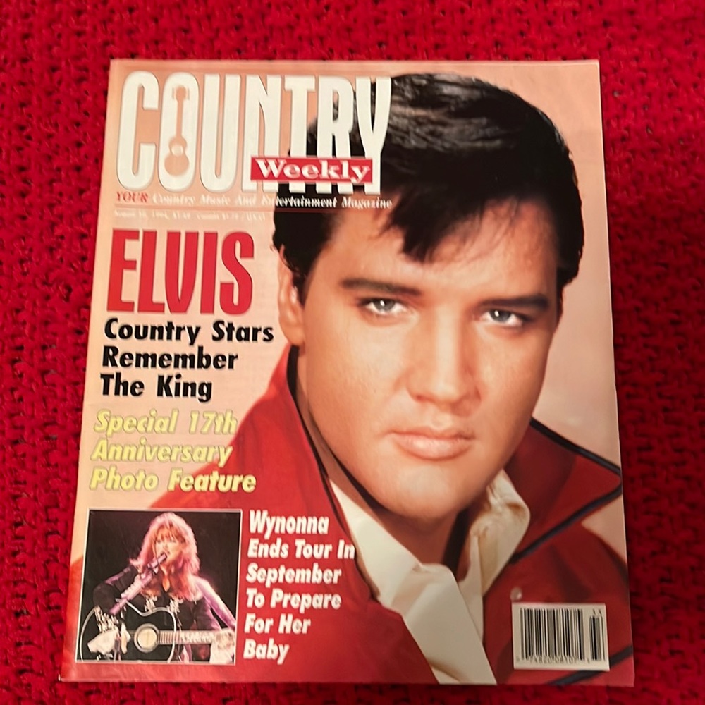 Vintage Country Weekly Magazine August 16 1994 Elvis Anniversary Issue